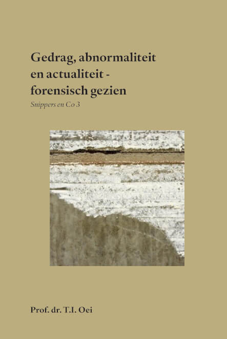 Boek cover Gedrag, abnormaliteit en actualiteit - forensisch gezien