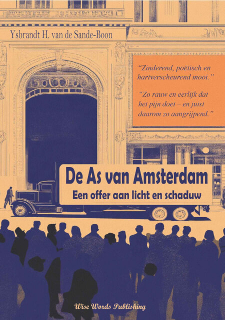 Boek cover De As van Amsterdam