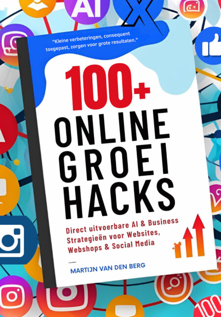 Boek cover 100+ Online groei hacks