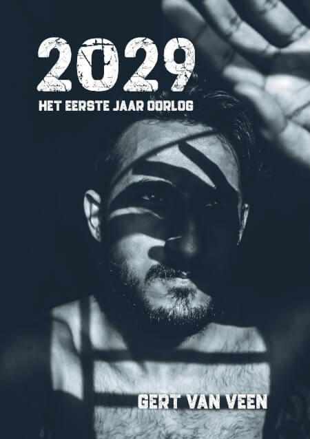 Boek cover 2029, het eerste jaar oorlog