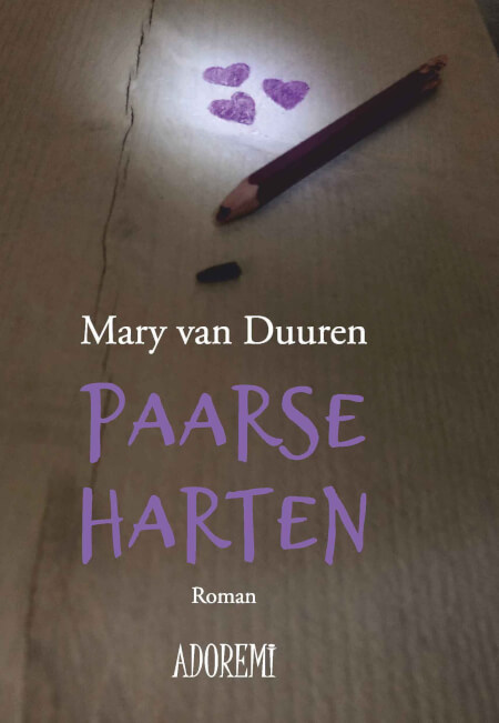 Boek cover Paarse harten