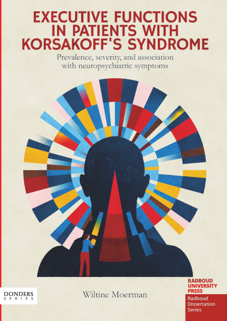 Boek cover Executive functions in patients with Korsakoff's syndrome