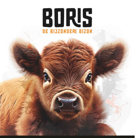 Boek cover Boris de bijzondere bizon (paperback)