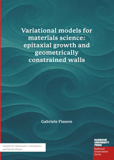 Boek cover Variational models for materials science