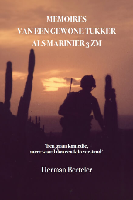 Boek cover Memoires van een gewone Tukker als marinier 3ZM