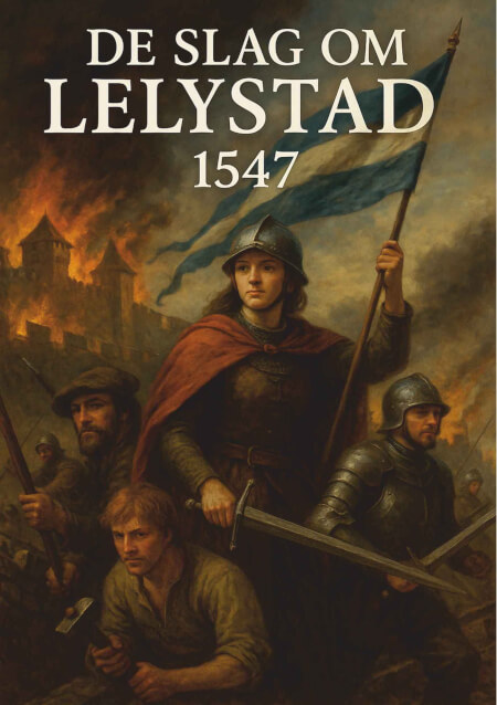 Boek cover De slag om Lelystad 1e druk