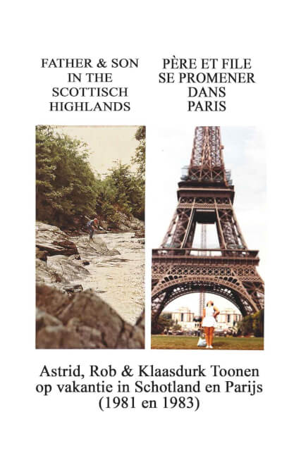 Boek cover Father and Son in the Scottisch Highlands en Père et Fille se promener dans Paris