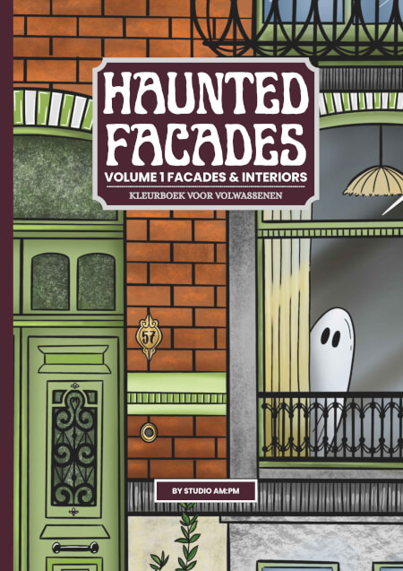 Boek cover Haunted Facades