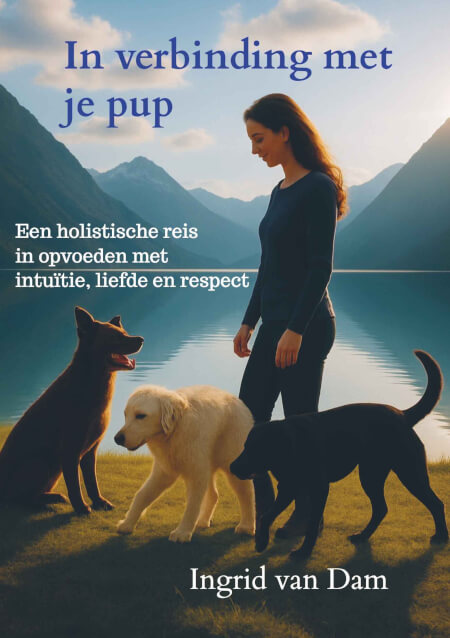 Boek cover In verbinding met je pup