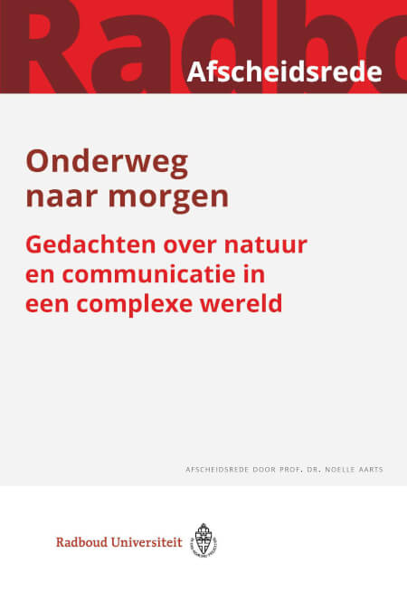 Boek cover Onderweg naar morgen