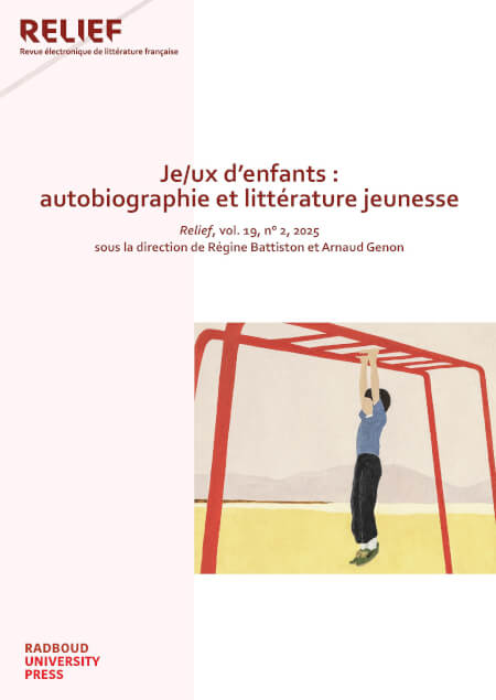 Boek cover Relief vol. 19, no. 2, 2025