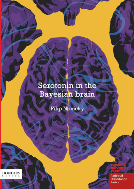 Boek cover Serotonin in the Bayesian brain