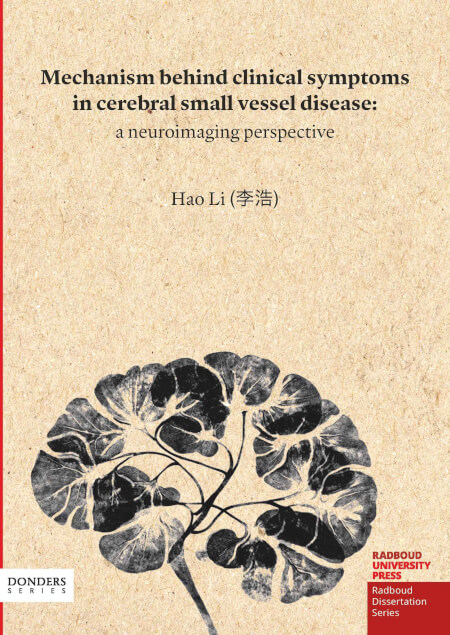 Boek cover Mechanism behind clinical symptoms in cerebral small vessel disease