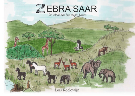 Boek cover ZEBRA SAAR