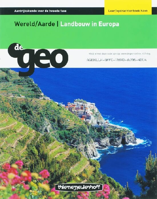 Boek cover Leer en opdrachtenboek Havo