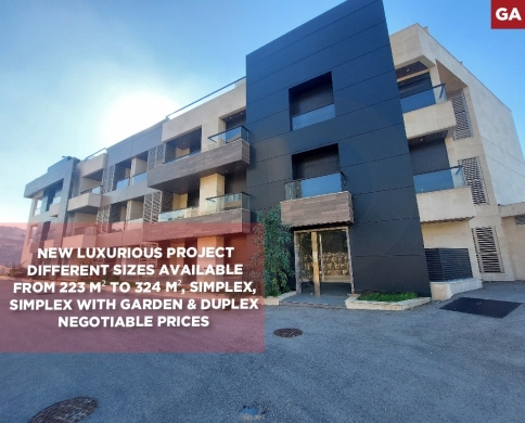 Open Mountain & City Views/New luxurious project/Metn/Mansourieh-المنصورية/REF#GA140260