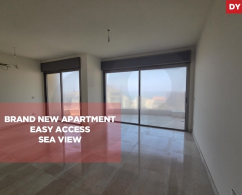 Brand new apartment/prime location/easy access/Sea view/KASLIK-KESEROUAN/كسليك REF#DY140317