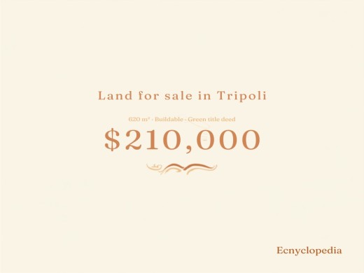 Prime 100m² Residential Land in Tripoli North