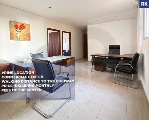 HOT DEAL/OFFICE/FULLY EQUIPPED/PRIME LOCATION/JAL EL DIB,METN/جَلّ الديب/REF#RK140378