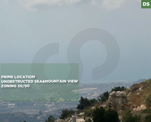 Development Land/Sea & Mountain Views/high zoning/Roum, Jezzine/روم/REF#DS140418