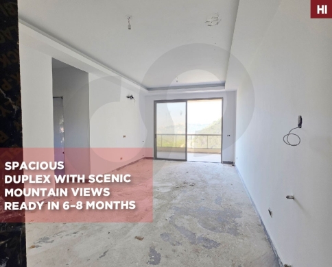 calm and scenic neighborhood/duplex/mountain views/Jouret El Ballout,metn/جورة البلوط/REF#HI140414