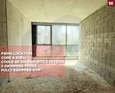 110 SQM OFFICE/TOWER FORTY FOUR/PRIME LOCATION/FLEXIBLE LAYOUT/DEKWANEH,METN/الدكوانة /REF#SK140402