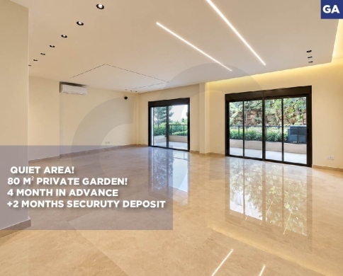 RENT IN MANSOURIEH,METN/المنصورية/Peaceful neighborhood/stunning partial city view/REF#GA140397 !