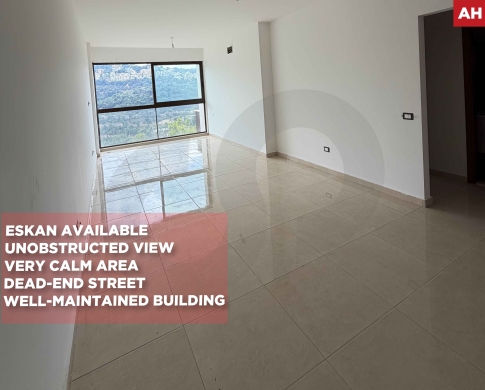 VERY CALM AREA/UNOBSTRUCTED VIEW/MANSOURIEH,METN/منصورية/REF#AH140387 !