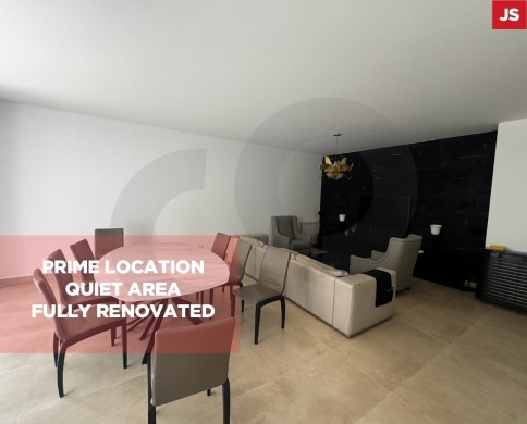 PRIME LOCATION/QUIET AREA/FULLY RENOVATED/MAR TAKLA-BAABDA/مار تقلا /REF#JS140382