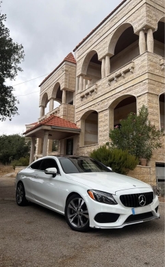 2017 Mercedes C300 Coupe with Panoramic Roof and Safety Features