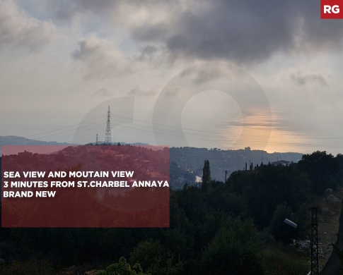 Sea View And Mountain View/Brand New/AANNAYA,JBEIL/عنايا/ REF#RG140431 !