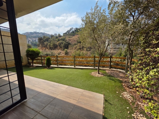 Fully Furnished Apartment with Mountain View For Rent in Antelias, Mezher