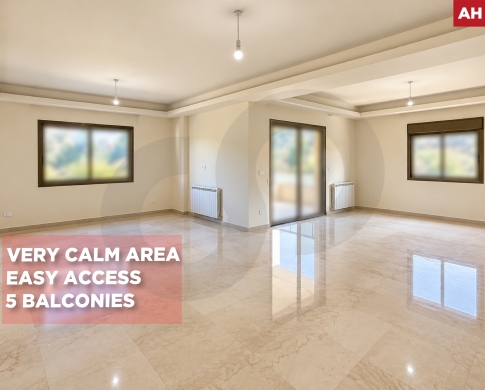 EASY ACCESS/very calm area/Mansourieh,METN/المنصورية/ REF#AH140484 !