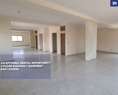For Rent/Prime 5 Floor Building in Jiyyeh-Jadra,chouf/جييه/REF#DI140470 !