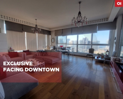 Exclusive/Prime Location/Open sea view/Facing DownTown/ZOUKAK AL BLAT-BEIRUT/زقاق البلاط/REF#OI140458