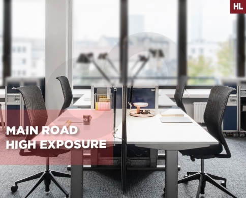 Prime Office/well-maintained/Main Road Location/Mar elias,beirut/مار إلياس/REF#HL140506