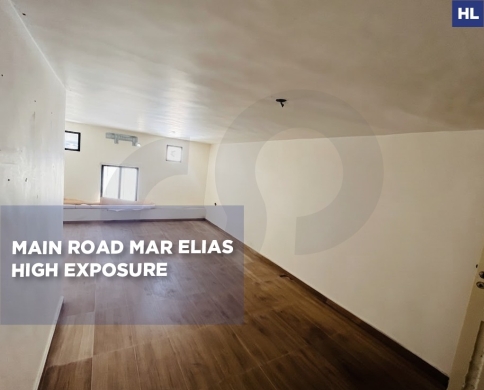 Rental/High Exposure/Easy Access/Main Road Location/MAR ELIAS-BEIRUT/مار إلياس/REF#HL140505