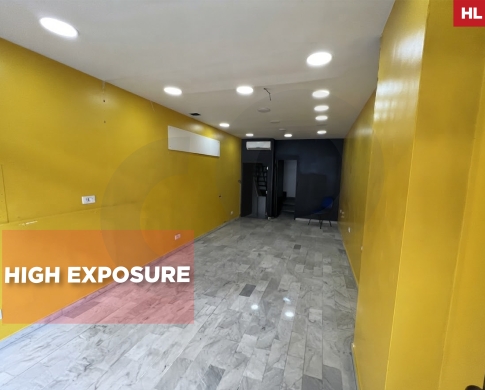 MAR ELIAS,BEIRUT مار إلياس -Floor Shop/Main Road/High Exposure/REF#HL140503