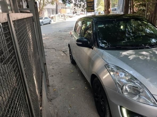 Suzuki Swift GLX 2016 Silver with Black Roof and Rims — 3