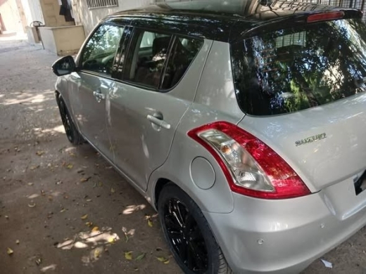 Suzuki Swift GLX 2016 Silver with Black Roof and Rims — 5