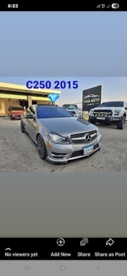2015 Mercedes-Benz C250 Coupe with Panoramic Roof and Clean History