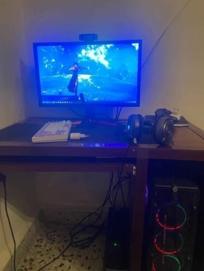 Full Gaming PC Setup with i5 13400F, RTX 3070, and 24 Inch Monitor