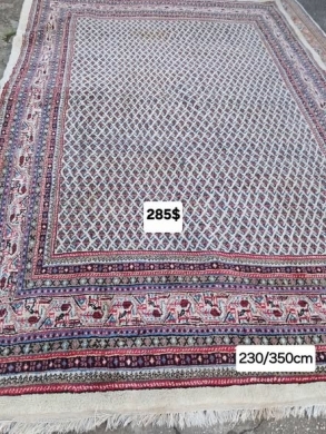 Handmade Ajami Rug in Excellent Condition — 2