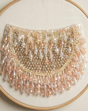 جزادين سهرات مطرزة بالخرز اليدوي الفاخر | Handmade Beaded Evening Clutch Bags