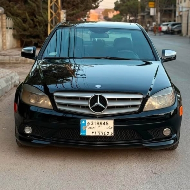 2008 Mercedes-Benz C300 V6 Black Full Option
