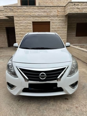 Nissan Sunny 2015 with 130,000 km and new tires