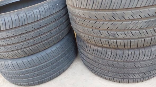 Brand new tires used for one month, sizes 265/35/18 and 245/40/18