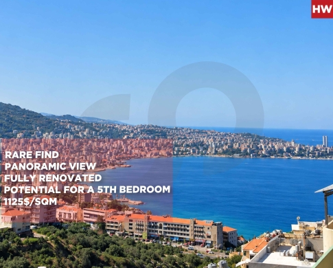 DUPLEX/Unobstructed views/Rare luxury living in Adma,KESEROUAN/أدما/ REF#HW140578 !