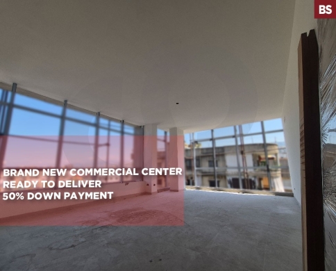 Office/Prime location/Commercial Center/50% down Payment/Baouchriye,metn/بوشرية/REF#BS140581