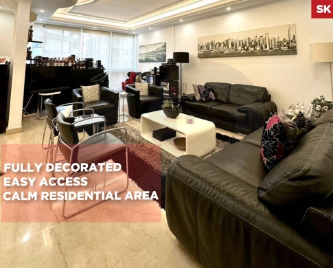 FULLY DECORATED/EASY ACCESS/Zalka,METN/الزلقا/ well-maintained building/REF#SK140571 !
